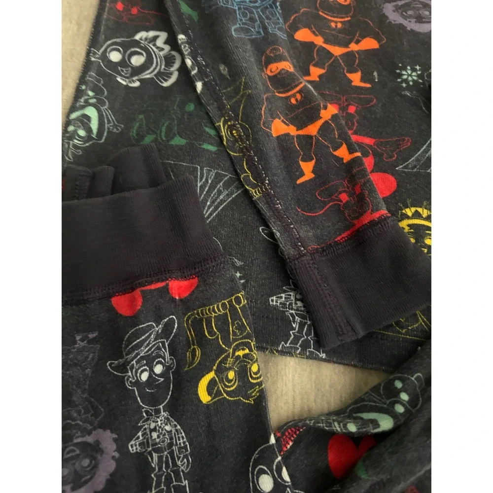 Hanna Andersson Disney 100 Years Organic Cotton Pajamas Kids 4 Buzz Woody Mickey
